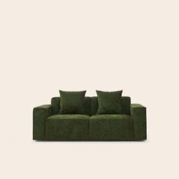 MADURA Canapé 2,5 Places Dyonis Marlon Vert olive - VERT 220x93xH67 cm