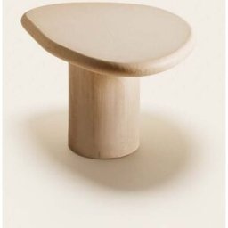 MADURA table d'appoint Myrko Beige poudré - BEIGE 40x40xH41 cm