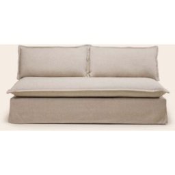 MADURA Banquette Salvina Glory naturel - NATUREL 180x95xH80 cm