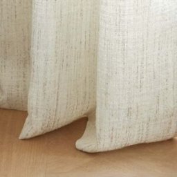 MADURA rideau à passants Merybelle Ivoire - BLANC 138x350 cm