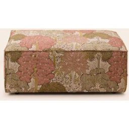 MADURA Dyonis Alisia naturel et rose orangé - ORANGE 60x93xH37 cm