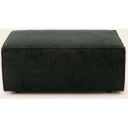 MADURA Pouf Dyonis Marlon Gris vert - GRIS 60x93xH37 cm