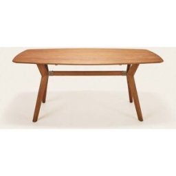 MADURA table à manger Vikie Teck recyclé - MARRON 185x100xH78 cm