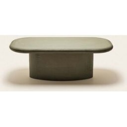 MADURA table basse Calix Argile verte - VERT 110x50xH38 cm