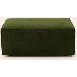 MADURA Pouf Dyonis Marlon Vert olive - VERT 60x93xH37 cm