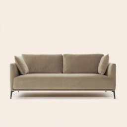 MADURA Canapé 3 Places Odelle Dalila beige chic - BEIGE 200x92xH67 cm