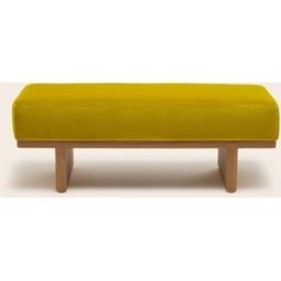 MADURA Banc Anca Dalila jaune sulfure - JAUNE 120xP40xH45 cm