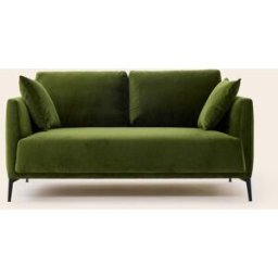 MADURA Canapé 2 Places Odelle Dalila vert olive - VERT 160x92xH67 cm