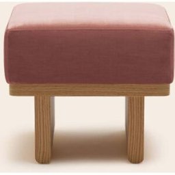 MADURA Tabouret Anca Dalila pêche rosé - ROSE 50xP40xH45 cm