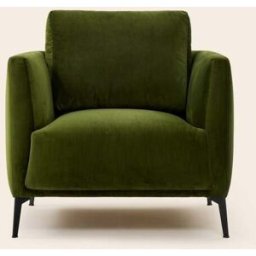 MADURA Fauteuil Odelle Dalila vert olive - VERT 80x87xH67 cm