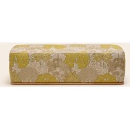 MADURA Banc Arnel Alisia jaune sulfure naturel - JAUNE 140x45xH43 cm