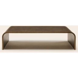 MADURA Table Basse Talika Laiton - DORÉ 120xP50xH32 cm