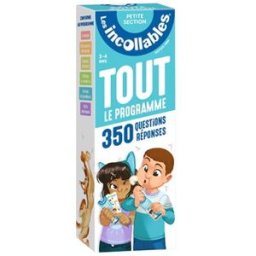 Les incollables : tout le programme, 350 questions réponses : petite section, 3-4 ans Guyard, Romain Play Bac