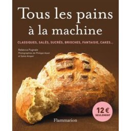 Tous les pains à la machine : classiques, salés, sucrés, brioches, fantaisie, cakes... Rébecca Pugnale Flammarion