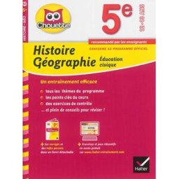 Histoire géographie, éducation civique 5e : 12-13 ans : conforme au programme officiel Cécile Gaillard, Christophe Clavel Hatier
