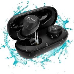 Iluv Écouteurs De Sport Sans Fil Truebtair Bluetooth 5.0 Black One Size unisex