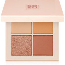 SOSU Cosmetics Eyeshadow Quad palette de fards à paupières teinte Nude 4.8 g