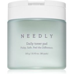 NEEDLY Daily Toner Pad disques exfoliants visage pour peaux grasses et à problèmes 80 pcs