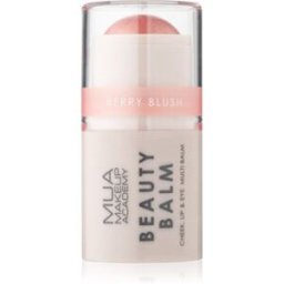 MUA Makeup Academy Beauty Balm blush crème en stick teinte Berry Blush 4 g