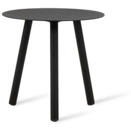 Table d'appoint d'extérieur ronde en aluminium noir 45x44cm Lilo - Vincent Sheppard