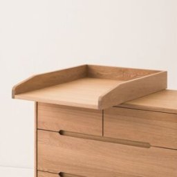 Table à langer en chêne massif 54x72x10cm Pure - Nobodinoz