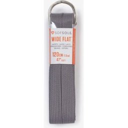 Sofsole Lacet Plat Large 120cm gris tu unisex