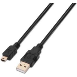 Nanocable Câble Usb Vers Micro 3 M Black One Size unisex