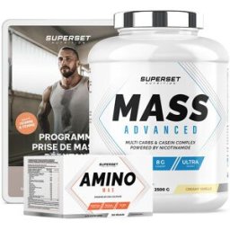 Superset Nutrition Programme prise de masse - débutant unisexe