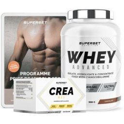 Superset Nutrition Programme prise de muscle sec - avance unisexe
