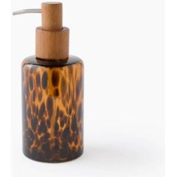 MONOPRIX Distributeur de savon, D7,5x18,4cm, en verre Unique
