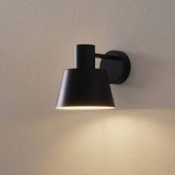 Applique murale Dunka SIGMA, dimmable, noir, Salon / Salle à manger, Métal, Moderne, Applique Murale