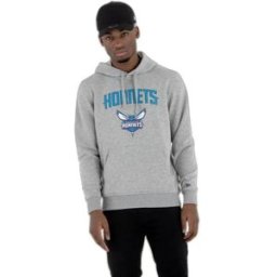 New Era Sweat à Capuche Nba Regular Charlotte Hornets Grey Med S Homme