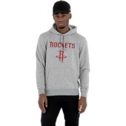 New Era Sweat à Capuche Nba Regular Houston Rockets Grey Med M Homme