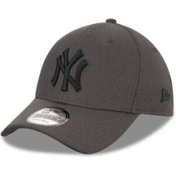 New Era Casquette New York Yankees Mlb 9forty Diamond Adjustable Dark Grey One Size unisex