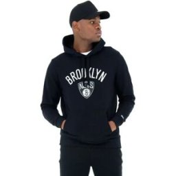 New Era Sweat à Capuche Nba Regular Brooklyn Nets Black XL Homme