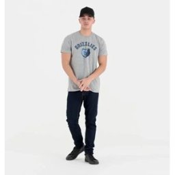 New Era T-shirt à Manches Courtes Nba Regular Memphis Grizzlies Grey Med 2XL Homme