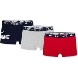Lacoste Kids Boxers 946523 3 Unités Marine XL Garçon