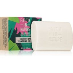 Faith In Nature Dragon Fruit shampoing solide bio pour cheveux abîmés et colorés 85 g