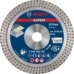 Bosch Disque a tronçonner diamanté EXPERT Hard Ceramic 76 mm 76 × 1,5 × 10 mm 2608902391