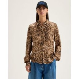 Bellerose - Chemise Pekin léopard marron 0