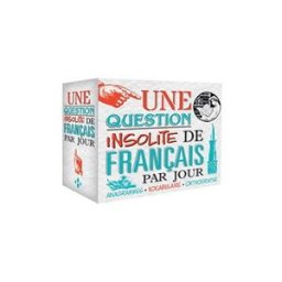 Une question insolite de français par jour : 2017 Collectif Hugo Image