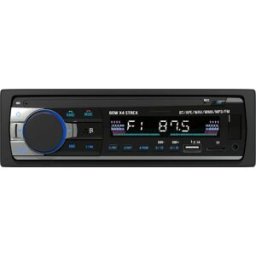 Autoradio Bluetooth - Strex - Compatible tous véhicules - USB - AUX - Mains libres - Noir