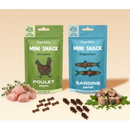 Franklin Friandises - duo mini snack - 2x50g-
