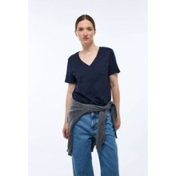 MONOPRIX T-shirt manches courtes uni en coton BIO GOTS M