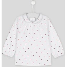 Bout'Chou Blouse imprim{e en coton BIO 6 mois