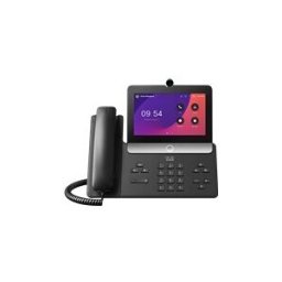 Cisco Systems Video Phone 8875 - visiophone IP - avec appareil photo numerique, Interface Bluetooth avec ID d'appelant