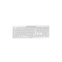 CHERRY STREAM CLAVIER - clavier - Belge - blanc grise Peripherique d'entree