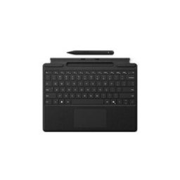 Microsoft Clavier Signature pour Surface Pro - clavier - avec trackpad, accelerometre, plateau de rangement et de chargement du Surface Slim Pen 2 - QWERTY - Anglais - noir - avec Slim Pen 2 Peripherique d'entree