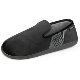 Isotoner - Chaussons charentaises Homme Noir Diamant noir 40 Homme