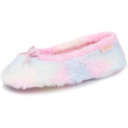 Isotoner - Chaussons ballerines Junior Multico Rose multicolor 35/36 Fille